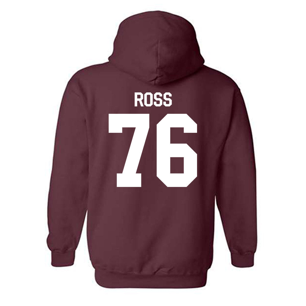 Mississippi State - NCAA Football : Jayden Ross - Classic Shersey Hooded Sweatshirt-1