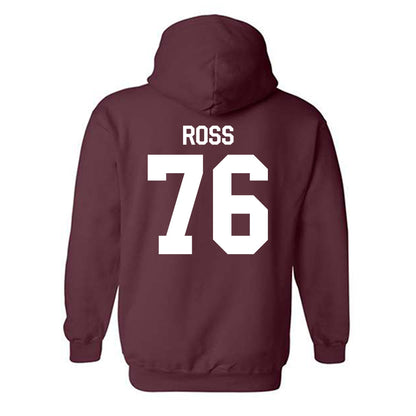 Mississippi State - NCAA Football : Jayden Ross - Classic Shersey Hooded Sweatshirt-1