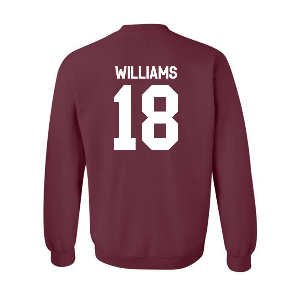 Mississippi State - NCAA Football : Riley Williams - Classic Shersey Crewneck Sweatshirt-1