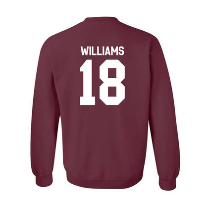 Mississippi State - NCAA Football : Riley Williams - Classic Shersey Crewneck Sweatshirt-1