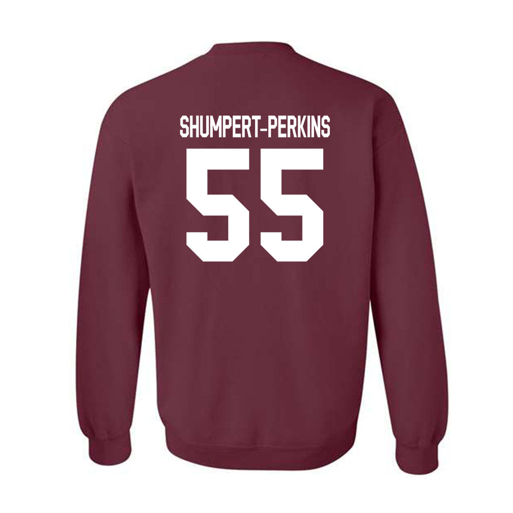 Mississippi State - NCAA Football : Jakheem Shumpert-Perkins - Classic Shersey Crewneck Sweatshirt-1