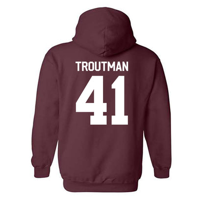 Mississippi State - NCAA Softball : Taylor Troutman - Classic Shersey Hooded Sweatshirt-1