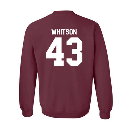 Mississippi State - NCAA Football : Will Whitson - Classic Shersey Crewneck Sweatshirt-1
