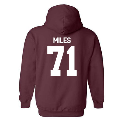Mississippi State - NCAA Football : Saquon Miles - Classic Shersey Hooded Sweatshirt-1