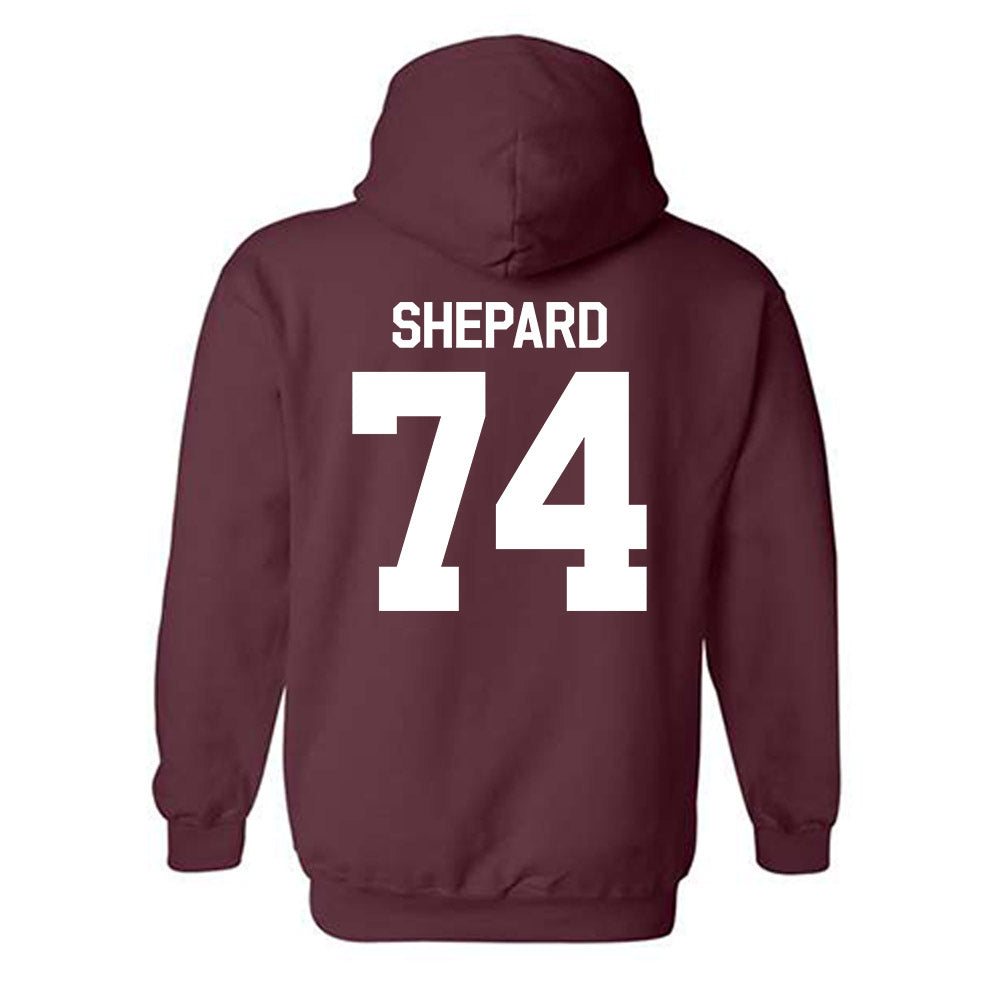 Mississippi State - NCAA Football : Kison Shepard - Classic Shersey Hooded Sweatshirt-1
