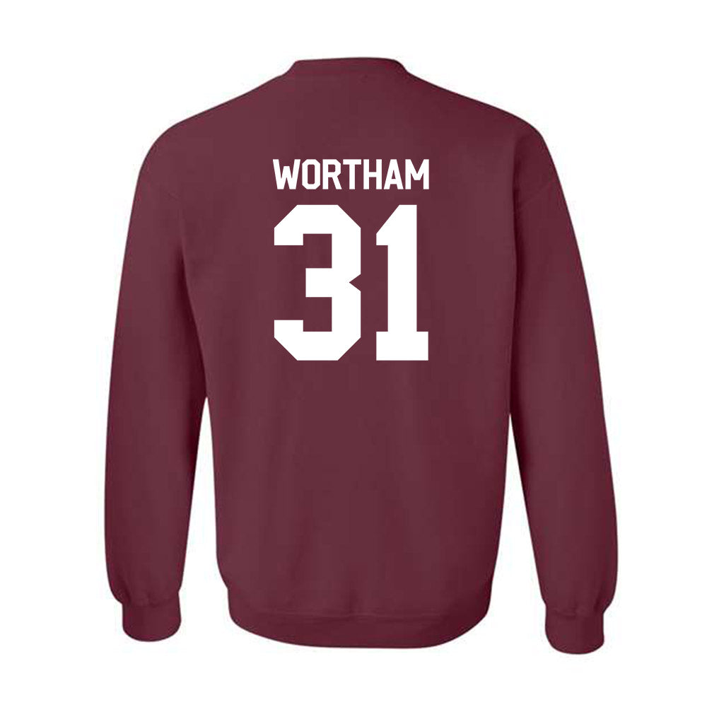 Mississippi State - NCAA Baseball : Charlie Wortham - Classic Shersey Crewneck Sweatshirt-1