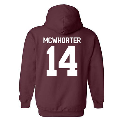 Mississippi State - NCAA Football : Brodie McWhorter - Classic Shersey Hooded Sweatshirt-1