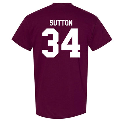 Mississippi State - NCAA Football : Vic Sutton - Classic Shersey T-Shirt-1