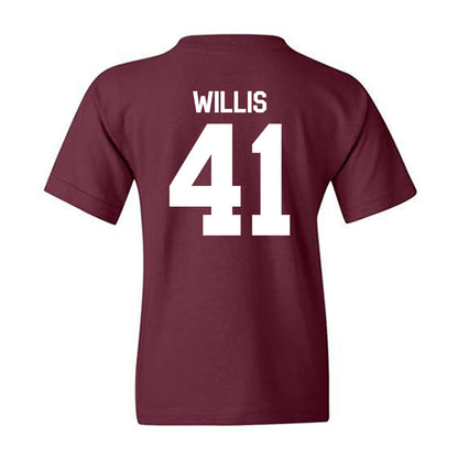 Mississippi State - NCAA Football : Tyshun Willis - Classic Shersey Youth T-Shirt-1