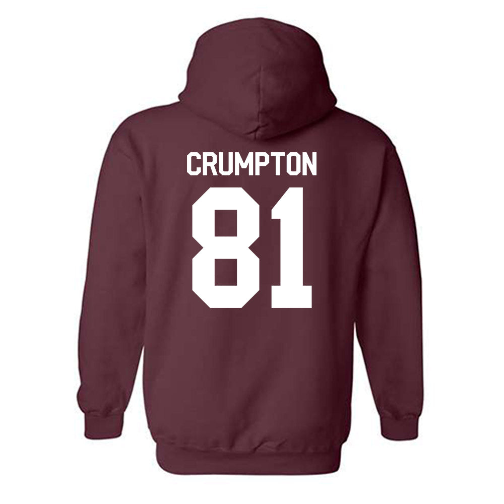 Mississippi State - NCAA Football : Zion Crumpton - Classic Shersey Hooded Sweatshirt-1