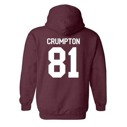 Mississippi State - NCAA Football : Zion Crumpton - Classic Shersey Hooded Sweatshirt-1