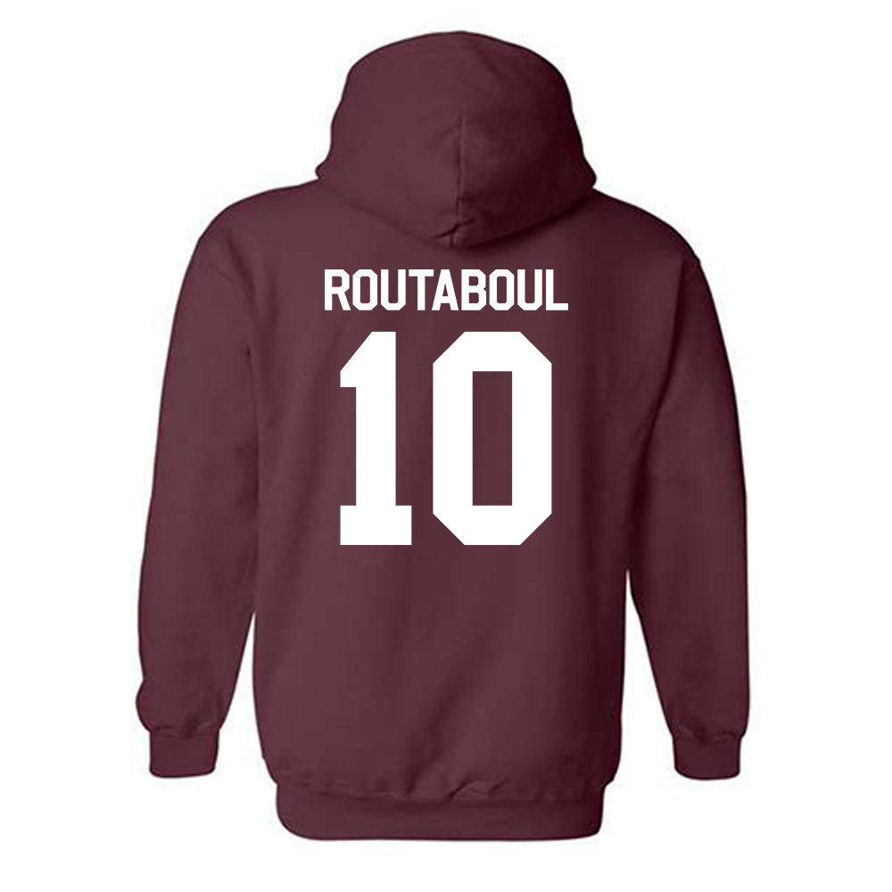 Mississippi State - NCAA Women's Volleyball : Paloma Routaboul - Classic Shersey Hooded Sweatshirt-1