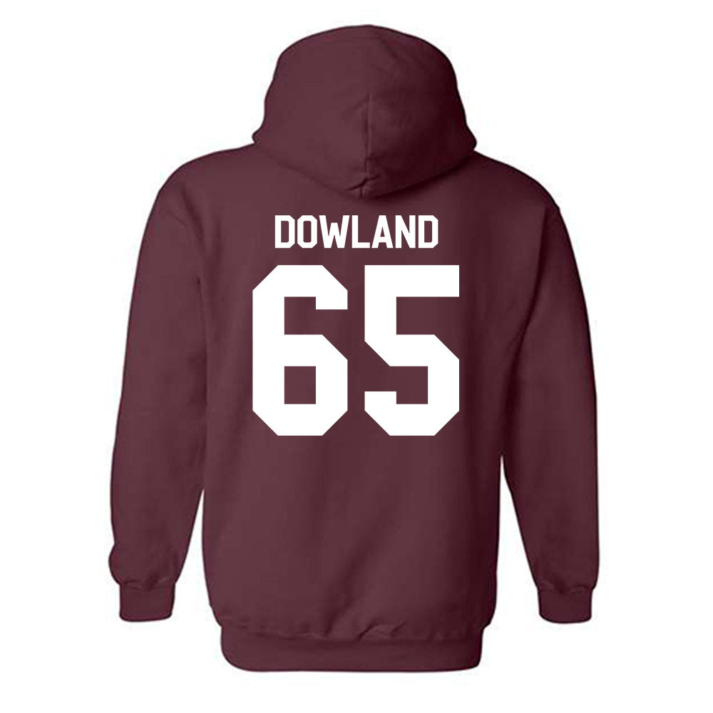 Mississippi State - NCAA Football : Spencer Dowland - Classic Shersey Hooded Sweatshirt-1