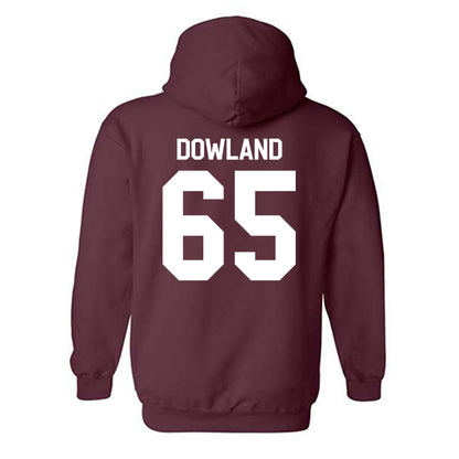 Mississippi State - NCAA Football : Spencer Dowland - Classic Shersey Hooded Sweatshirt-1