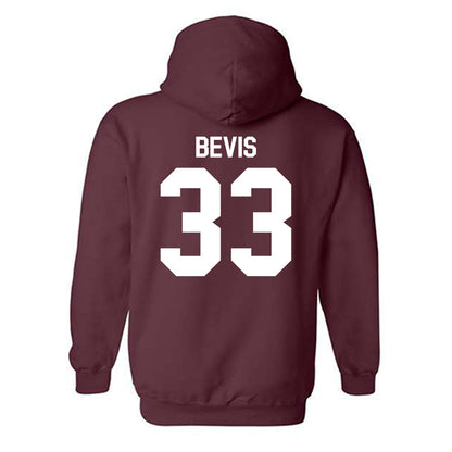 Mississippi State - NCAA Baseball : Blake Bevis - Classic Shersey Hooded Sweatshirt-1