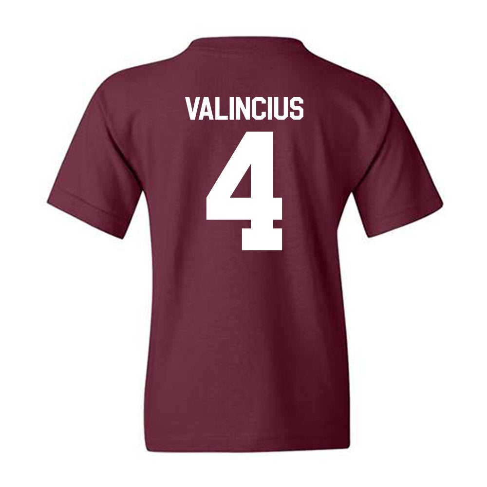Mississippi State - NCAA Baseball : Tomas Valincius - Classic Shersey Youth T-Shirt-1