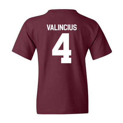 Mississippi State - NCAA Baseball : Tomas Valincius - Classic Shersey Youth T-Shirt-1