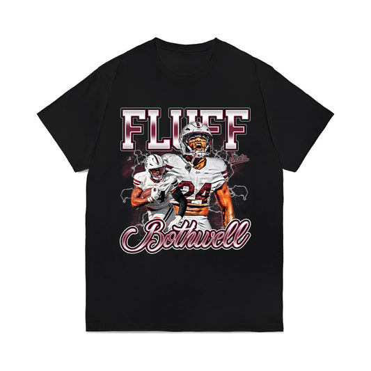 Mississippi State - NCAA Football : Fluff Bothwell - Collage Comfort Colors T-Shirt-0