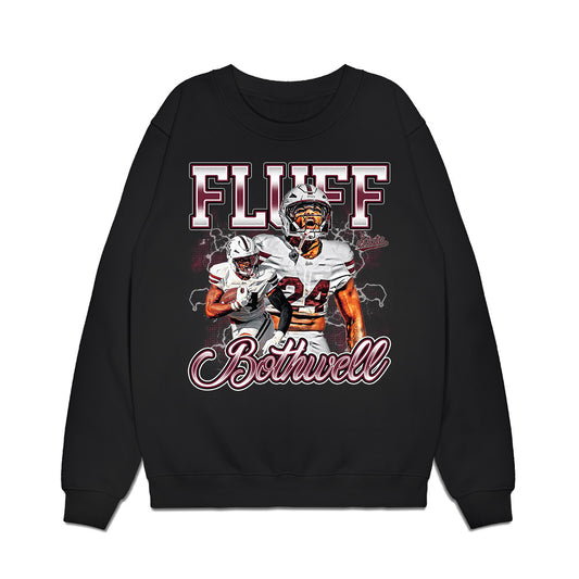Mississippi State - NCAA Football : Fluff Bothwell - Collage Premium Crewneck Sweatshirt-0