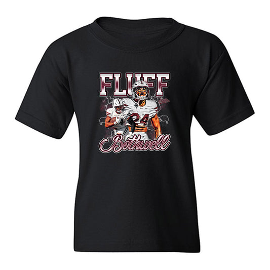 Mississippi State - NCAA Football : Fluff Bothwell - Collage Youth T-Shirt-0