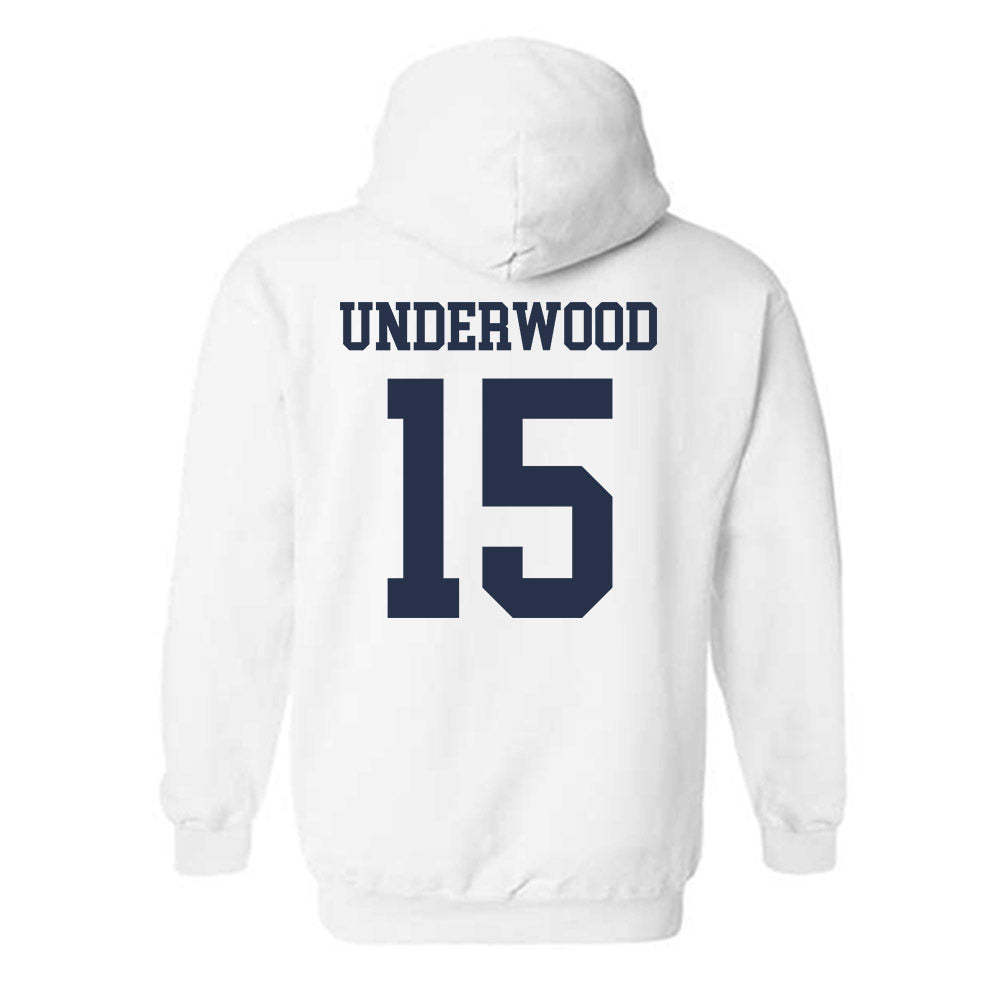 Georgia Tech - NCAA Baseball : Cooper Underwood - Classic Shersey Hooded Sweatshirt-1