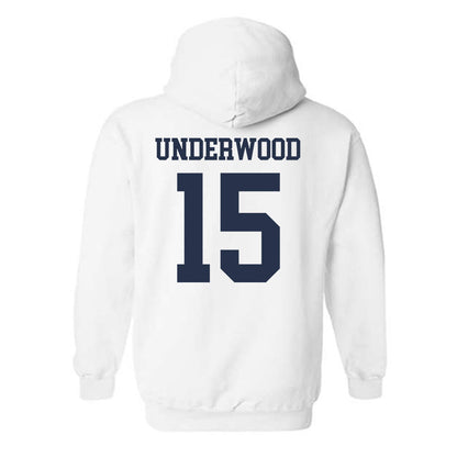 Georgia Tech - NCAA Baseball : Cooper Underwood - Classic Shersey Hooded Sweatshirt-1