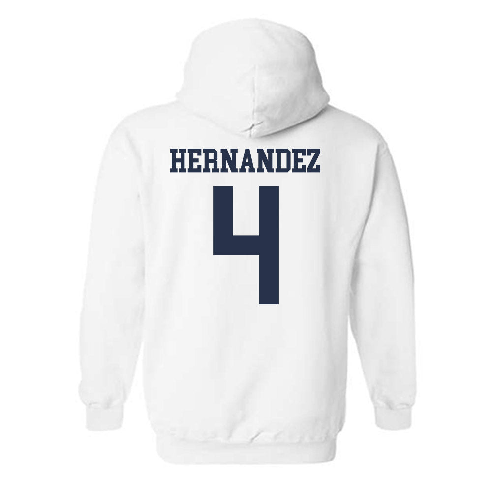Georgia Tech - NCAA Baseball : Alex Hernandez - Classic Shersey Hooded Sweatshirt-1