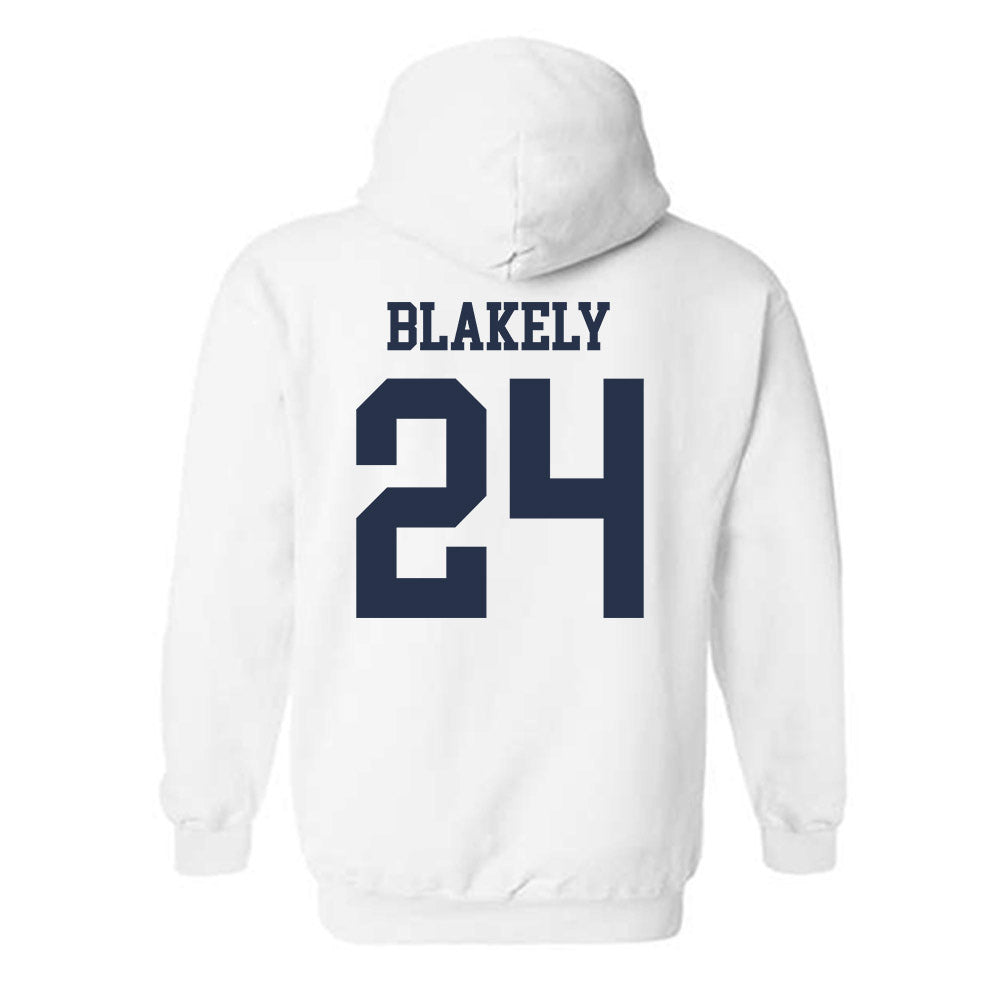 Georgia Tech - NCAA Baseball : Jackson Blakely - Classic Shersey Hooded Sweatshirt-1