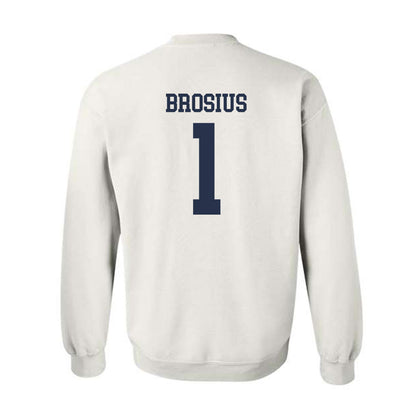 Georgia Tech - NCAA Baseball : Parker Brosius - Classic Shersey Crewneck Sweatshirt-1