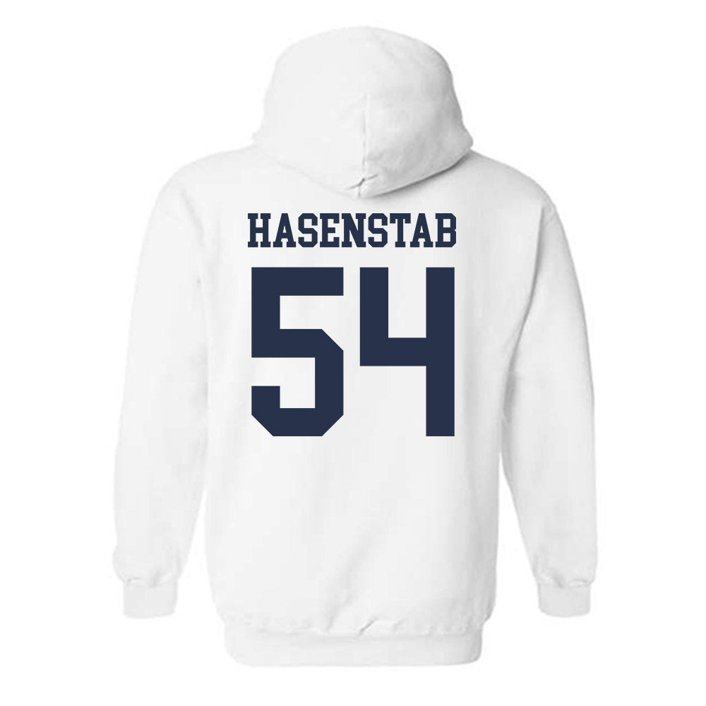 Georgia Tech - NCAA Baseball : Riley Hasenstab - Classic Shersey Hooded Sweatshirt-1