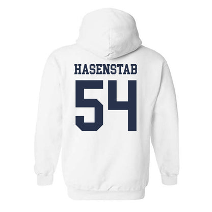 Georgia Tech - NCAA Baseball : Riley Hasenstab - Classic Shersey Hooded Sweatshirt-1