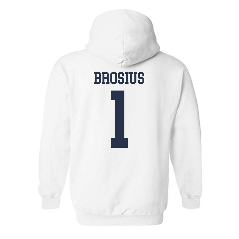 Georgia Tech - NCAA Baseball : Parker Brosius - Classic Shersey Hooded Sweatshirt-1