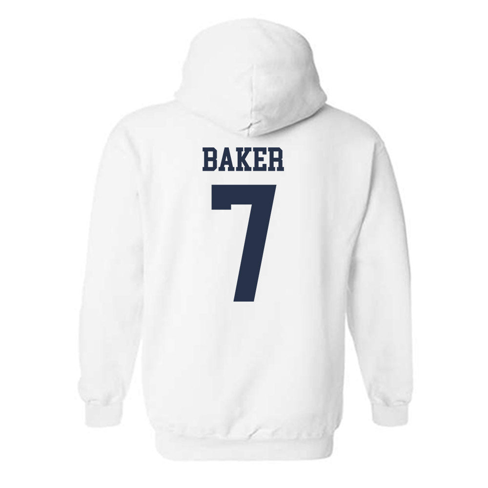 Georgia Tech - NCAA Baseball : Will Baker - Classic Shersey Hooded Sweatshirt-1