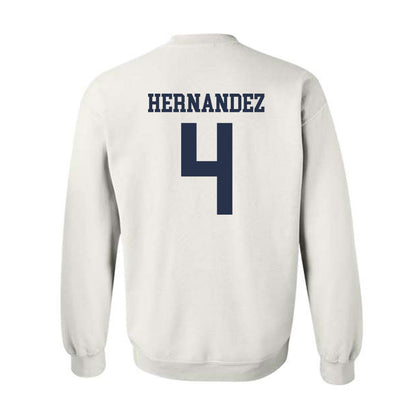 Georgia Tech - NCAA Baseball : Alex Hernandez - Classic Shersey Crewneck Sweatshirt-1