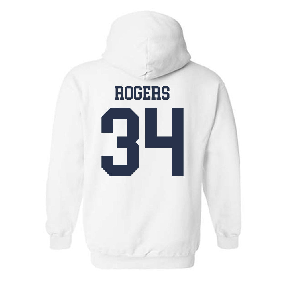 Georgia Tech - NCAA Baseball : Drew Rogers - Classic Shersey Hooded Sweatshirt-1