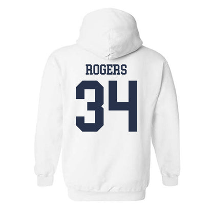 Georgia Tech - NCAA Baseball : Drew Rogers - Classic Shersey Hooded Sweatshirt-1