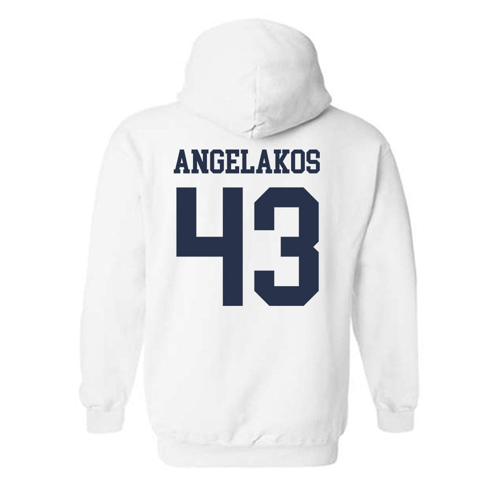 Georgia Tech - NCAA Baseball : Dimitri Angelakos - Classic Shersey Hooded Sweatshirt-1