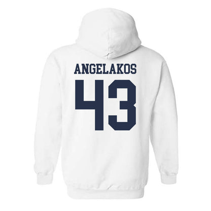 Georgia Tech - NCAA Baseball : Dimitri Angelakos - Classic Shersey Hooded Sweatshirt-1