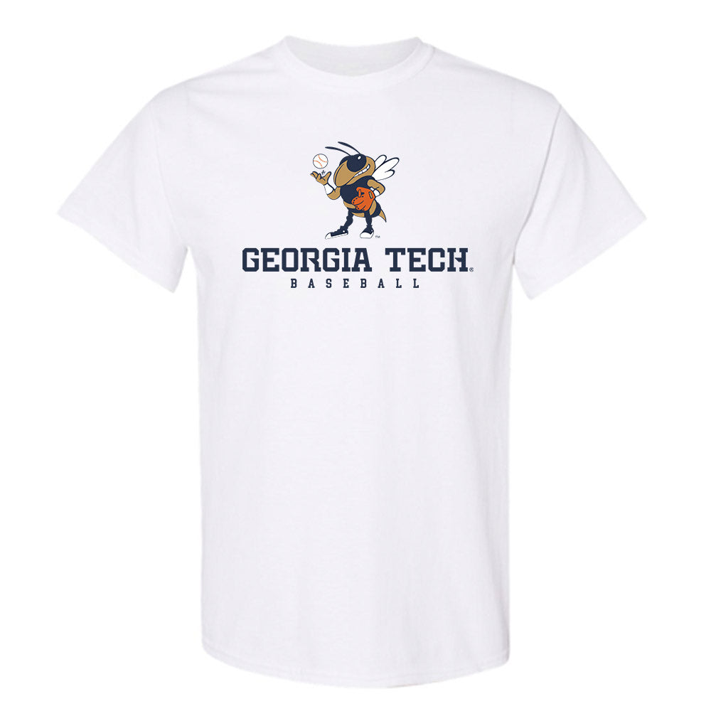 Georgia Tech - NCAA Baseball : Carson Ballard - Classic Shersey T-Shirt-0
