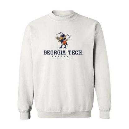 Georgia Tech - NCAA Baseball : Jarren Advincula - Classic Shersey Crewneck Sweatshirt-0