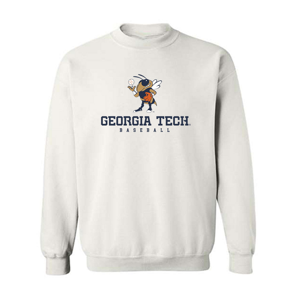 Georgia Tech - NCAA Baseball : Caleb Daniel - Classic Shersey Crewneck Sweatshirt-0