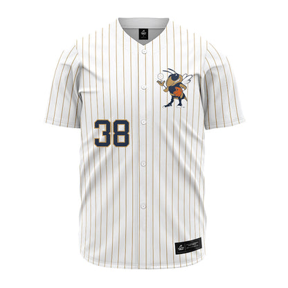 Georgia Tech - NCAA Baseball : Carson Ballard - Pinstripe Jersey-0