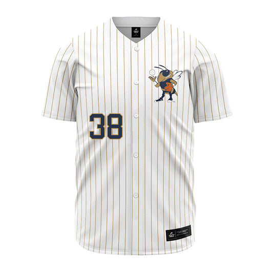 Georgia Tech - NCAA Baseball : Carson Ballard - Pinstripe Jersey-0