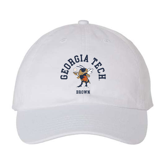 Georgia Tech - NCAA Baseball : Cade Brown - Dad Hat-0