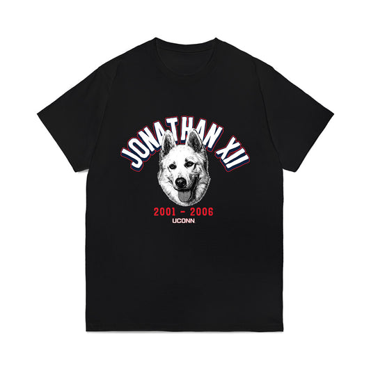 UConn - Huskies Mascot : Jonathan XII - Caricature Comfort Colors T-Shirt-0
