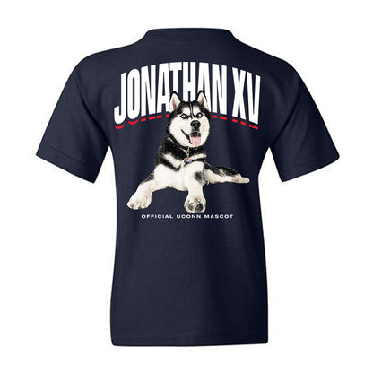 UConn - Huskies Mascot : Jonathan XV - Hero Youth T-Shirt-1