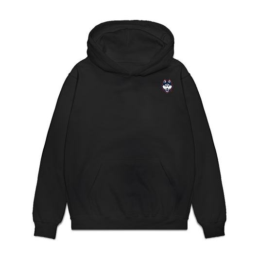 UConn - Huskies Mascot : Jonathan XV - Hero Premium Hooded Sweatshirt-0