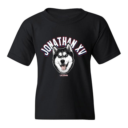 UConn - Huskies Mascot : Jonathan XV - Caricature Youth T-Shirt-0