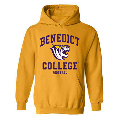 Benedict - NCAA Football : Tremont Brewer - Classic Shersey Hooded Sweatshirt-0