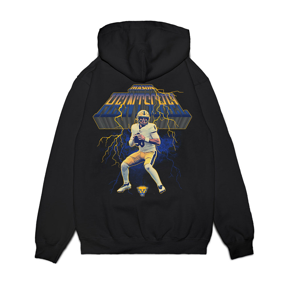 Pittsburgh - NCAA Football : Mason Heintschel - Collage Premium Hooded Sweatshirt-1